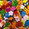 Botones de flores de ciruelo de 11 mm, de color, decorativos, hechos a mano, de madera, venta al por mayor, directos de fábrica