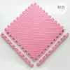 Suministro directo de fábrica entrega en una sola pieza alfombrilla de juego para niños con diseño de hoja EVA alfombrilla de rompecabezas de espuma alfombrilla antideslizante para gatear