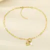 Cadena de clips de papel creativa personalizada multiestilo corazón hueco incrustado de diamantes collar de acero de titanio madre levantando alto día de la madre