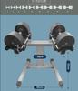 Halteres domésticos ajustáveis 32kg libras equipamento de fitness um segundo peso ajustável automático rápido 24 halteres incrementais