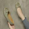 Zapatos Doudou para Mujer, Zapatos Planos de Primavera y Otoño, Zapatos Planos Versátiles de Estilo Coreano con Suela Suave, Nuevos Zapatos Perezosos de Punta Redonda, Zapatos Slip-On 2021
