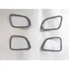Adequado para Mercedes-Benz Classe C 22 moldura de alto-falante de porta de carro acabamento de modificação anel de áudio de alto-falante de porta de carro padrão de fibra de carbono ABS Patch Y