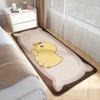 Suministro de fábrica alfombra refrescante para ventanal rectangular tamaño grande animal de dibujos animados dormitorio de noche alfombra de terciopelo cristal
