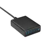 Cargador de Nitruro de Galio de 200W para Carga Rápida, Adecuado para Teléfonos Móviles y Computadoras Apple, Huawei, Soporta Cabezal de Carga Multipuerto Pd/Qc
