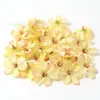Flores Artificiales, Cabezas de Flores Pequeñas de Seis Hojas, Flores Falsas, Material Realista de Alta Gama para DIY, Flores Decorativas para Cajas de Regalo