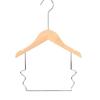 Perchas de Madera para Niños y Perchas para Pantalones, Perchas Integradas para Tiendas de Ropa Infantil, Juego de Perchas para Niños Mayores, Al por Mayor