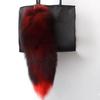 Pingente de Cauda de Raposa de Cristal, Vários Porta-Chaves de Bolsa em Formato de Cauda, Acessórios, Enfeites Pendurados para Carro, Elementos de Boneca, Artesanato de Animais Pequenos