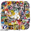 Transfronterizo 50 trabajadores migrantes tala de árboles fresco graffiti pegatinas patinete cuaderno equipaje Hand Book pegatinas