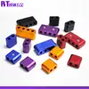 Clips de Cable para Modificación de Coche, Juego de Tres Separadores de Cables de Bujía, Soporte Fijo, Clip de Cable de Cuatro Agujeros