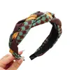 Diadema Ancha Trenzada Estilo Tong Liya para Mujer, Adecuada para Uso Diario, Añade un Toque de Lujo, Se Puede Usar para Lavarse la Cara y Sujetar el Cabello