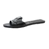 Sandalias Planas de Verano 2026 Nuevo Estilo Cuadradas con Tiras Cruzadas Simples para Mujer para Uso en Exteriores