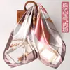 Pañuelo cuadrado pañuelo de seda 38 regalo de vacaciones para mujer primavera mujer estampado 90 pañuelo cuadrado fábrica de seda de Hangzhou al por mayor