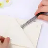 Cuchillo de utilidad de acero inoxidable Cuchillo para papel tapiz Cuchillo para cortar papel Herramienta para abrir cajas exprés Desmontable Hecho a mano Portátil Cuchillo de arte