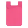 Venda transfronteiriça Amazon silicone camada única cartão silicone bolsa de cartão para celular em estoque atacado nova capa de cartão de silicone