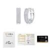 Pendientes de Moda Ins de Nicho Europeos y Americanos Plata de Ley 925 Pendientes Libres de Color Moissanita Pendientes Transfronterizos de Lujo Ligero de Alta Gama