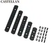 5 Peças em um Pacote de Tiras de Trilho Guia Mlok de Nylon Tiras de Trilho Guia Compatíveis com M-Lok Conjunto de Tiras de Trilho Guia M-Lok
