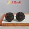 Incienso Madera Pixiu Bola de Salud Bola de Fitness Bola de Mano Talla de Madera Bola de Mano Juguete de Madera Bola Giratoria de Mano
