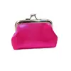 Suministro Transfronterizo Bolsa con Pinza de 3 Pulgadas Color Sólido Hebilla de Tela Billetera para Monedas Mini Bolsa para Monedas Bolsa para Joyas