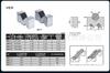 Bloco em V de Aço Ferramenta para Exportação com Três Portas Estrutura em V 150x 80x 50 175x 90x 62 200x 110x 70