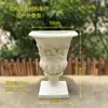 Vaso de Flores Grande Estilo Europeu Romano Coluna Jardim Adereços Vintage Pátio Jardim Villa Entrada Piso Suporte Vaso de Flores Grande