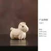 Enfeite Pequeno Cavalo de Jade Amarelo, Decoração Mascote do Zodíaco do Ano do Cavalo, para Sala de Estar, Mesa de Escritório, Escritório, Presente para Amigos, Lembrança de Inauguração