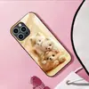Aplicable a Funda de Vidrio Templado para Apple 18PRO 17PROMAX Cubierta Protectora de Mascota iPhone16 Perro Lindo 17E