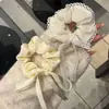 Goma para el pelo tipo moño de cinta estilo coreano 2025 Cuerda para coleta de pelo para niñas Accesorio para pelo semi-recogido Decoración de Otoño e Invierno