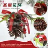 Decorações de Natal e Ano Novo da Amazon Transfronteiriças, Enfeites de Pinha, Adereços Criativos para Fotografia