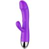 Popular Juguete Sexual Blanc de Amazon Recargable Inteligente con Calentamiento de Frecuencia Variable y Doble Vibración