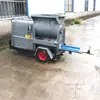Máquina Mezcladora de Inyección de Tornillo Wd5000 Mortero de Cemento Mezclado y Bombeo de Inyección Integrado para Túneles con Bomba de Inyección y Mezcla
