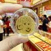Nuevo Modelo 2026 Caballo Año 999 Oro Puro Pegatina de Teléfono Dorada con Adhesivo Trasero, Artículo Popular para Promociones de Tienda y Atracción de Clientes
