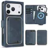 Compatible con funda de teléfono magnética tres en uno para iPhone 18, funda con ranura para tarjetas para Samsung S26, cubierta con soporte abatible para carga inalámbrica