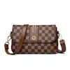 Nova Bolsa Transversal Pequena Estilo Francês de Nicho Versátil Ins Passeio Ombro Celular Pequena Bolsa Transversal para Mulheres de Meia-Idade