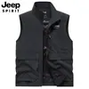 2026 Primavera Verano Chaleco Nuevo Casual de Moda para Hombre Chaqueta de Moda para Exteriores Chaleco de Secado Rápido Deportivo de Primavera