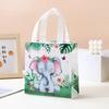 Fabricante de Bolsas Reutilizables de Tela No Tejida, Bolsas de Compras Laminadas con Estampado Animal, Bolsas Pequeñas, Bolsas de Regalo, Bolsas para Dulces de Halloween