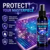 Sellador para pintura de diamantes: un spray conveniente y de secado rápido para sellar y fijar pinturas de diamantes, asegurando una cobertura uniforme y sin dejar residuos.