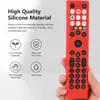 Adecuado para Cubierta Protectora del Control Remoto Hisense Erf2B38H, Cubierta Protectora Gruesa Anti-Caídas Hueca de Color Luminoso para Control Remoto de TV