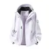 Cortavientos de moda estilo Ins con estampado de logo, ropa de trabajo unisex, uniforme de trabajo exterior de alta gama, chaqueta de grupo a la moda