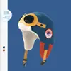 Gorro de Aviador de Invierno para Niños Lei Feng, Gorro Cortavientos con Protección para las Orejas Forrado de Felpa para Niños Mayores, Gorro Cálido de Esquí para Niños y Niñas