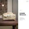 Caixa de Tecido Brocado Artesanal, Caixa de Tecido de Arte em Tecido Estilo Chinês de Luxo para Desktop, Capa de Pano para Lenços de Peônia para Sala de Chá de Pousada