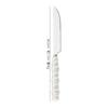 Cuchillo de Acero Inoxidable y Tenedor Cuchara Mango de Perla Cerámica Lujo Ligero Cuchara de Postre Creativa Tenedor Cuchillo para Bistec Estilo Nórdico Vajilla para Comida Occidental