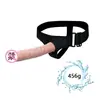 Hombres y mujeres sin huevo usan pantalones de cuero simulación de pene juguetes sexuales alternativos para adultos F13 usar Aguja de Dios Dinghai