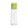Olla de aceite automática de apertura y cierre anti-fugas para uso en cocina, recipiente de aceite para el hogar, aceite de sésamo, salsa de soja, vinagre, botella de aceite para condimentos de vidrio que no gotea