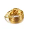 Acessórios para joias faça você mesmo Fio de ouro Cordão de pérolas Colar de joias Brincos de arame Fio de aço com contas Acessórios para joias Material
