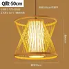 Lâmpada de Bambu Lustre de Bambu Lâmpada de Hospedagem Celebridade da Internet Layout de Sala de Chá Decoração Artística de Bambu Zen Lâmpadas de Restaurante para Hóspedes Moderno Simples