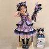 Vestido de Princesa Lolita Kuromi para Niñas Nuevo Ropa de Desempeño para el Día del Niño Ropa de Moda para Niñas Vestidos Abullonados Modernos