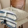 Estilo Francês Um Pequeno Floral Retrô Algodão Fio Duplo Renda Pequena Colcha de Feijão Lavável à Máquina Primavera Outono Inverno Colcha Colcha Quente