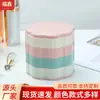 Caja de Almacenamiento de Joyas Almacenamiento Giratorio Impreso en 3D Escritorio Organizador a Prueba de Polvo Estante de Almacenamiento Caja Portátil para Anillos