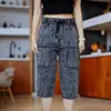 Pantalones Cortos Finos de Verano para Hombre 2026 Nuevo Estilo de Moda Tendencia Sueltos Rectos Jacquard Pantalones Cortos Deportivos Hombre