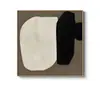 Pintura decorativa de pared de fondo para sofá minimalista nórdico, arte abstracto moderno retro, pintura colgante para porche, sala de estar estilo Instagram